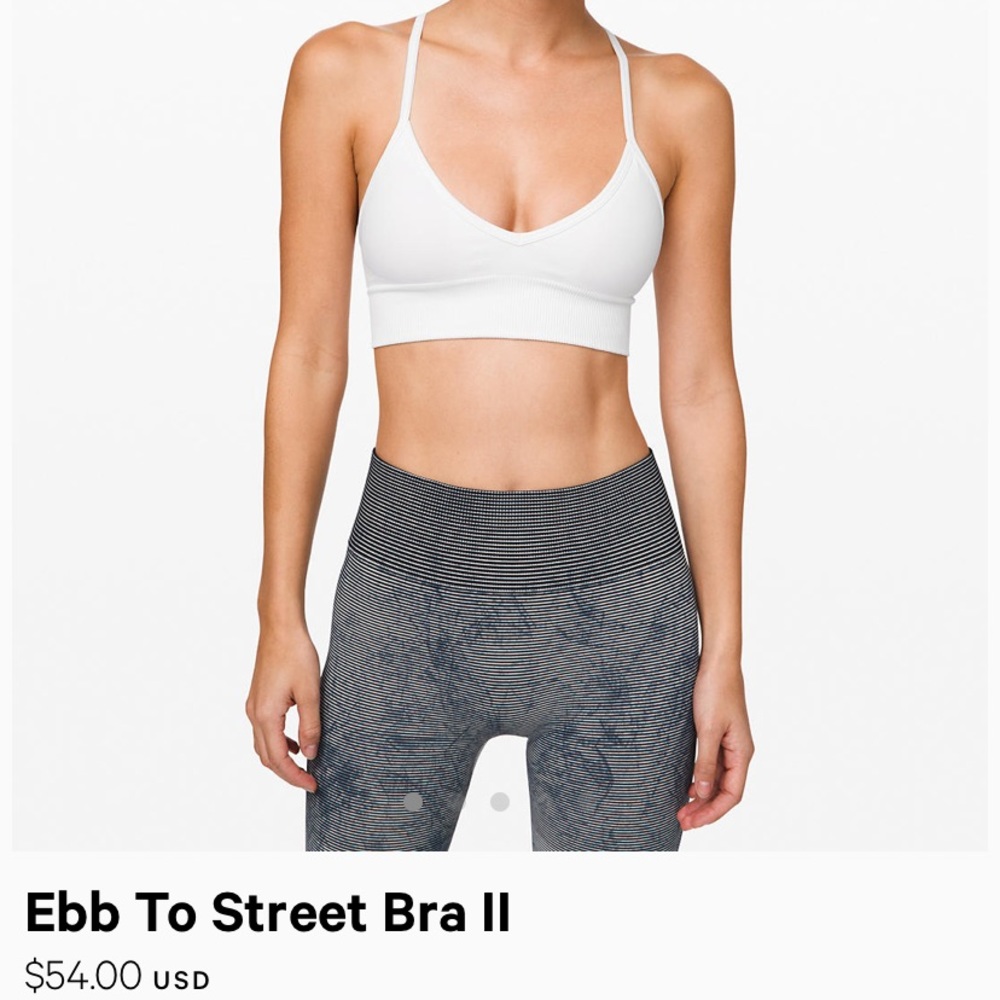 Lululemon Ebb to Street Bra II